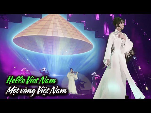 Izara Thien Nga màn trình diễn mashup tuyệt vời Hello Viet Nam - Một vòng Việt Nam