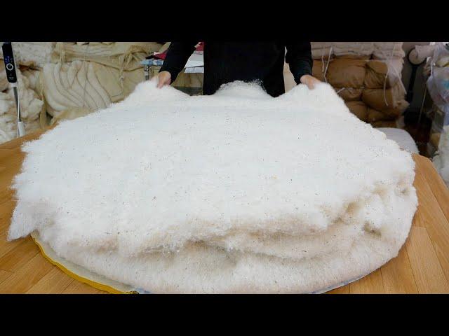 Very fluffy! The process of making a wonderful Japanese cushion!