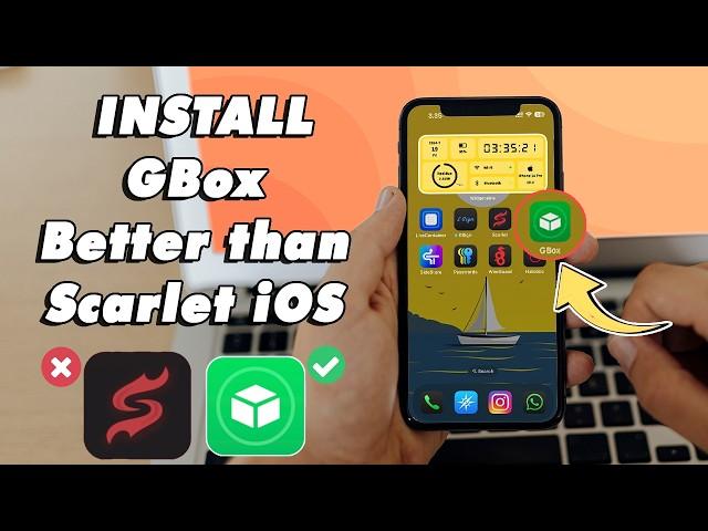 GBox iOS : Sideloading IPA Without Computer | Alternative Scarlet