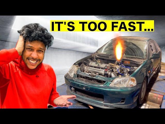 WILL MY £20,000 TURBO HONDA BUILD SURVIVE THE DYNO!