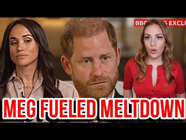 IS MEGHAN MARKLE TO BLAME FOR PRINCE HARRY'S BBC MELTDOWN?  #meghanmarkle #princeharry