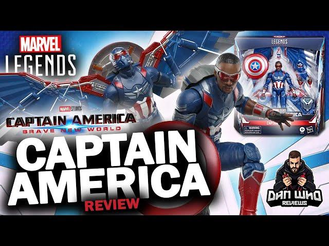 Marvel Legends CAPTAIN AMERICA Sam Wilson Captain America Brave New World Review