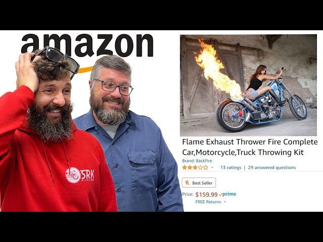 Testing Amazons Stupidest Motorcycle Accessories(#5 is great)