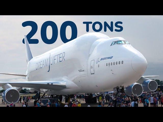 Close up Look at HUGE Cargo Plane