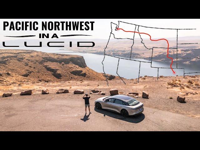 Car Camping My Way From Denver to Seattle in the Lucid Air Grand Touring!