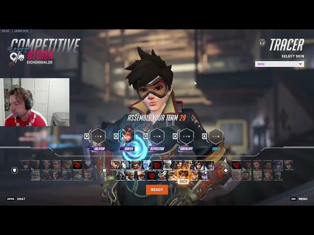DANTEH TOP 500 TRACER OVERWATCH 2 SEASON 16 GAMEPLAY