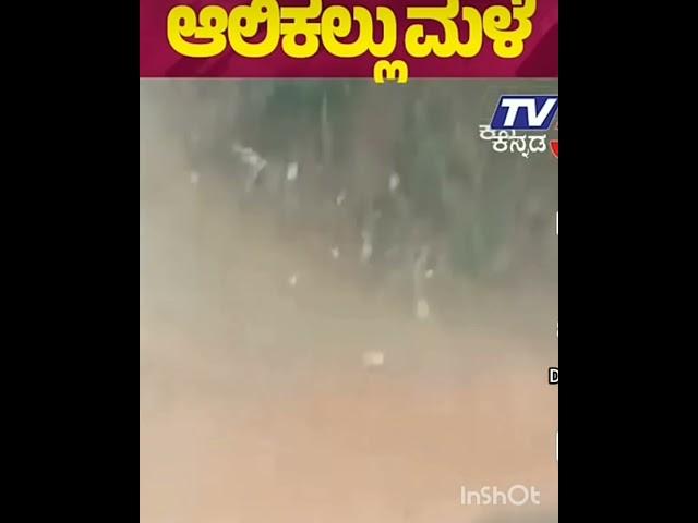 ಮಡಿಕೇರಿಯಲ್ಲಿ ಆಲಿಕಲ್ಲು ಮಳೆ | Madikeri Hailstorm Rain In Kodagu | Weather Update