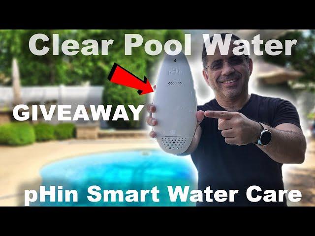 Simple way to keep your pool water clear with the pHin Smart Water Care Monitor