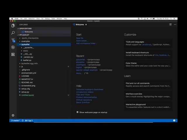 2017-12-14 ESIP Tech Dive: "Ipyleaflet Mini-Hack Session", Jason Grout, Bloomberg