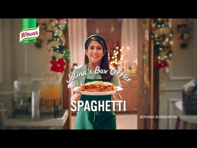 Jolina's Box Office Spaghetti with Knorr Pork Cubes