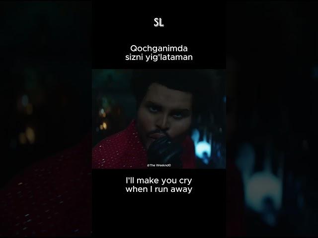 Ko'z Yoshlaringni Asra - The Weeknd - [Save Your Tears] O'zbekcha tarjima #theweeknd #sevinchlyrics