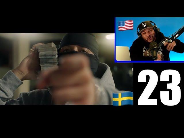 American First Reaction to  23 - FEELING MYSELF (Officiell Musikvideo)