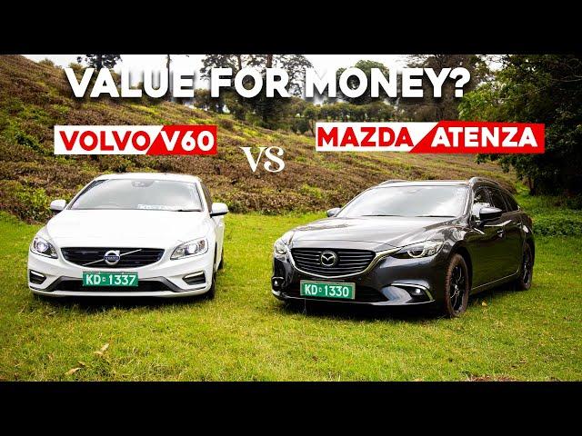 Battle of the Wagons; The 2017 Mazda Atenza Vs The 2017 Volvo V60