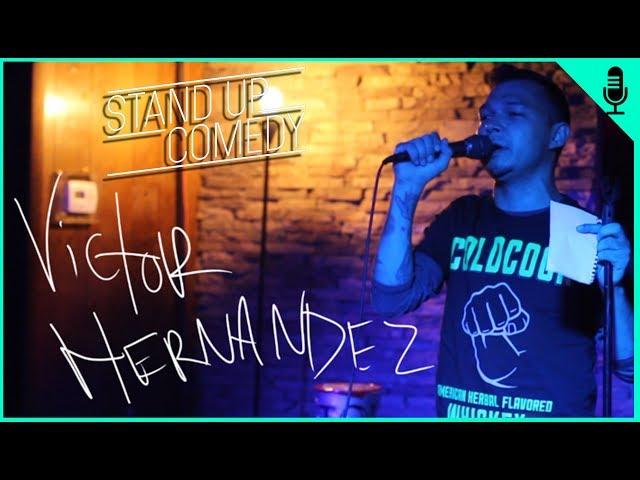 Comedian Victor Hernandez