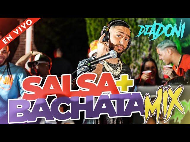 SALSA Y BACHATA MIX  PARA BEBER / MEZCLADA POR DJ ADONI  SALSA MIX - BACHATA MIX