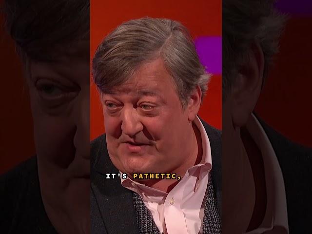 Stephen Fry defines social media in a sentence