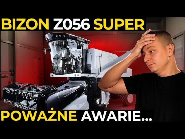 POWAŻNE AWARIE po ODPALENIU BIZONA Z056 Super HYDROSTAT 4x4