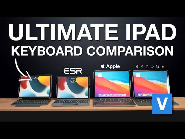 The Top 4 Keyboards for 12.9 inch iPad Pro | Apple Magic Keyboard, Brydge Max+, ESR Rebound & Ascend