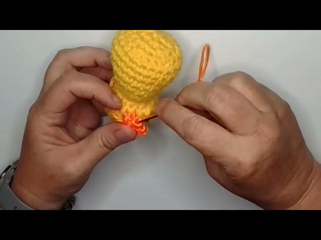 Amigurumi Duck Beak