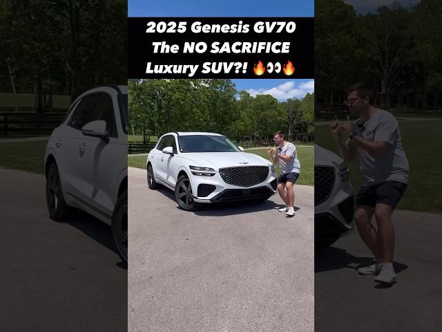 Five Reasons the 2025 Genesis GV70 is a *No Sacrifice* Luxury SUV!