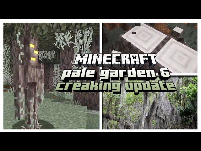 Minecraft 1.22 Update News: Pale Garden, Creaking & mehr! ALLE Infos!