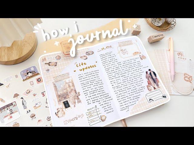  how i journal // supplies, what to write, tip for beginners (+GIVEAWAY!)