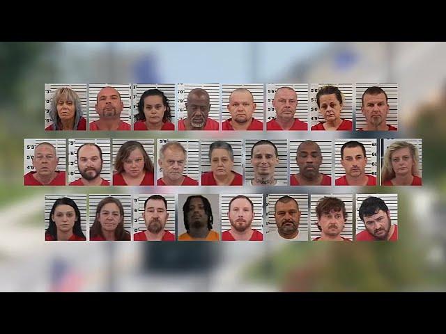 25 people arrested after southern Indiana police bust 'major drug ring' with ties to Louisville