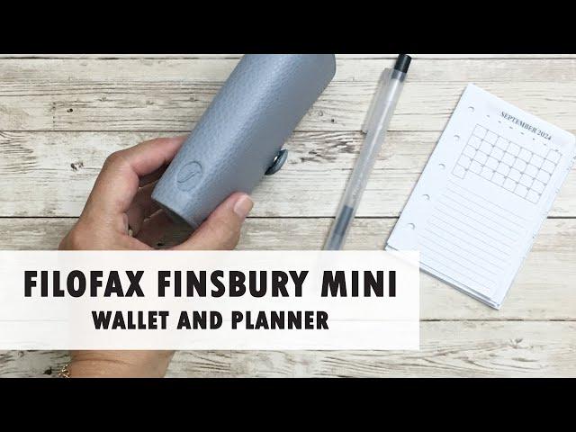 Filofax Finsbury Mini Ring Agenda as my EDC