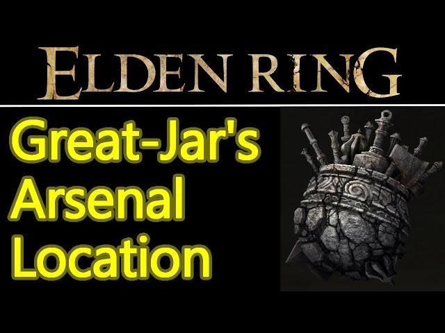 Elden Ring Great-Jar's Arsenal talisman location guide, VASTLY boosts maximum equip load