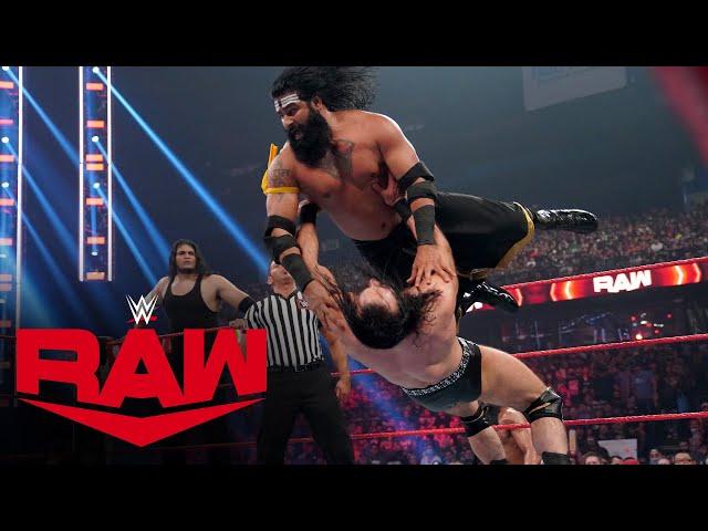 Drew McIntyre vs. Veer & Shanky – Handicap Match: Raw, Aug. 2, 2021