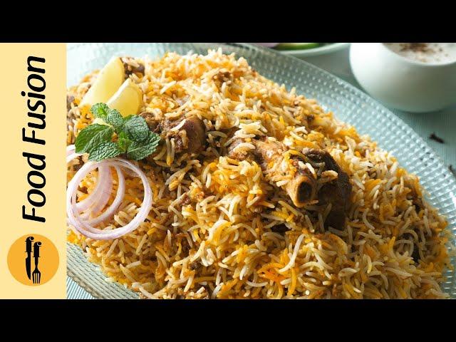 Lucknowi Biryani Recipe By Food Fusion