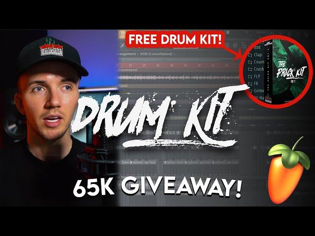 FREE UK DRILL DRUM KIT 2022 - (Making A Hard NY Drill Beat)