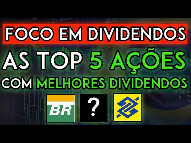 TOP 5 AÇÕES DE DIVIDENDOS PARA TER NA CARTEIRA PREVIDENCIÁRIA EM 2023!