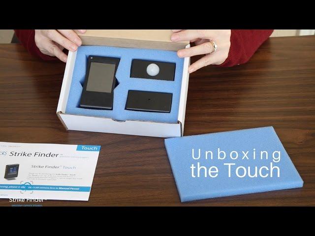 Unboxing the  Strike Finder Touch