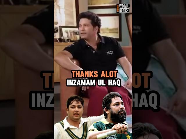 Sachin Tendulkar About Inzamam ul Haq | Sachin Tendulkar ne Kya Kha | Great Respect for Inzamam