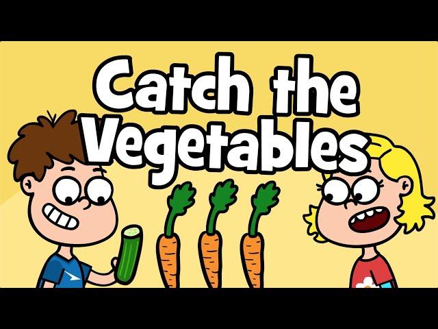 Vegetable Children's Song - Catch the Vegetables Song | healthy habits & eating | Hooray Kids Songs