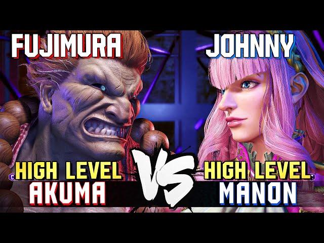 Fujimura (#22 Akuma) vs Johnny (#17 Ranked Manon) STREET FIGHTER 6 Showdown!