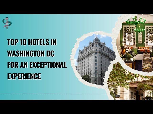 Top 10 Hotels in Washington DC for an Exceptional Experience