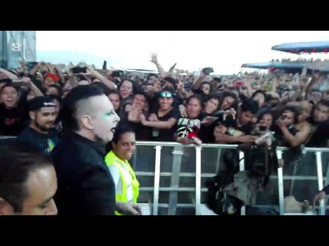 Marilyn Manson Knotfest México 15 Oct 2016