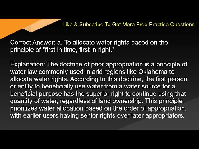 Oklahoma Real Estate Exam Practice Test 1