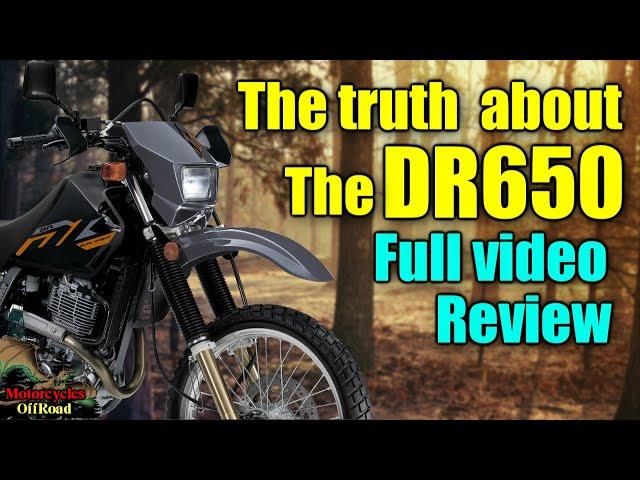 Suzuki DR650 Brutally Honest Review, Is this the right Dual sport Motorcycle for you?