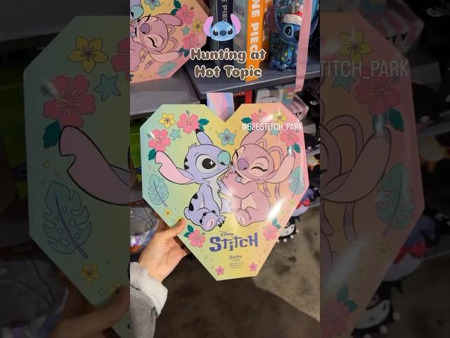 STITCH HUNTING TIME | STITCH CHRISTMAS GIFT #haul #disney #stitchfinds #hottopic #disneystitch #fyp