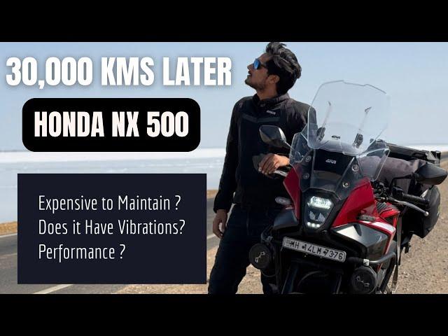 Honda NX 500 Detailed Ownership Review (30000 kms ) | NX500 Long term Review |