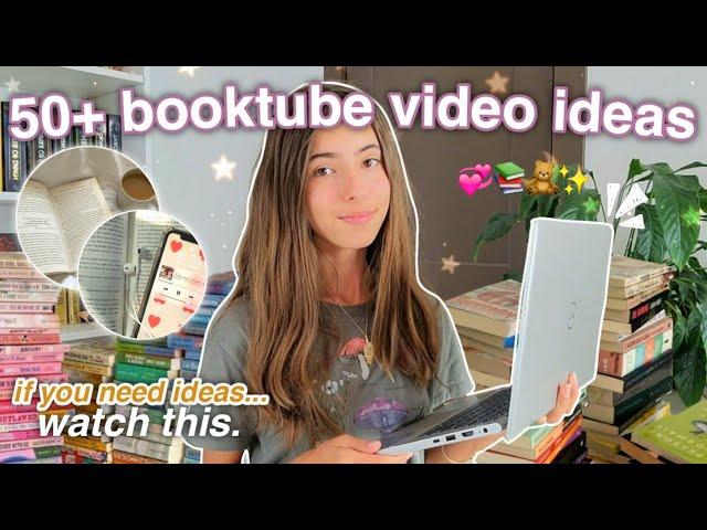 50+ BOOKISH video ideas ⭐️ *that will blow up*