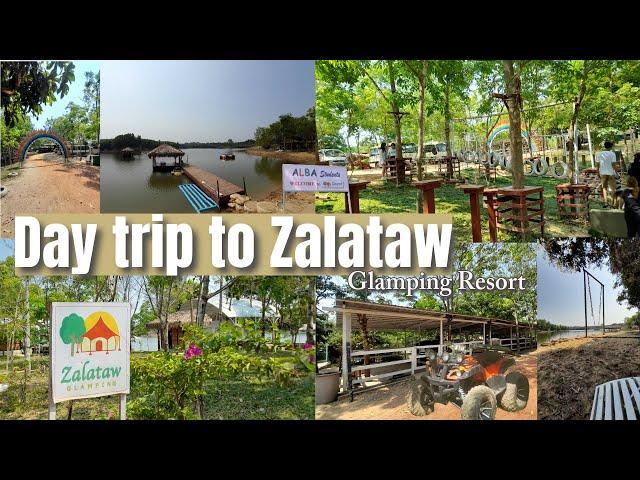 A Day trip to Zalataw Glamping Resort! #camping #daytrip