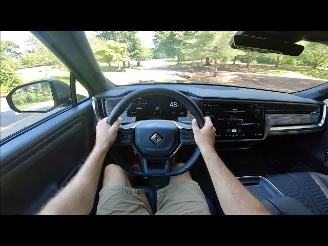 2022 Rivian R1T Launch Edition: POV Drive, Impressions and ASMR