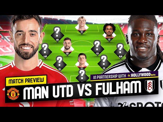 DROP Hojlund? PLAY Chido Obi! Man United vs Fulham FA Cup Preview