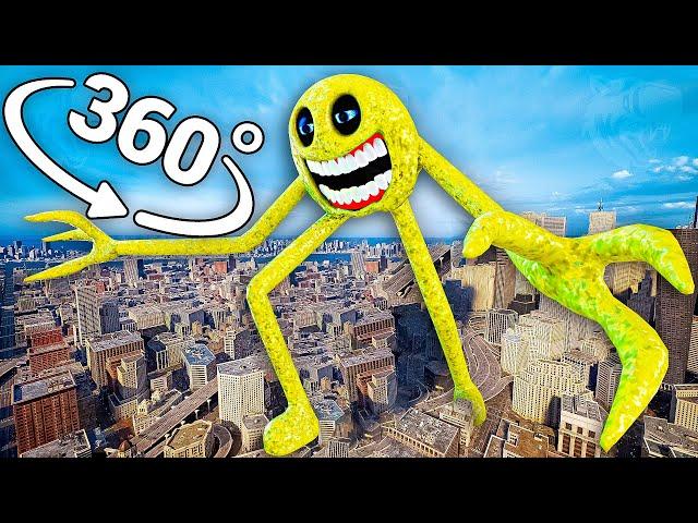 Roblox Innyume Smiley's - City in 360° Video | VR / 8K | (Smiley's Stylized Nextbot)