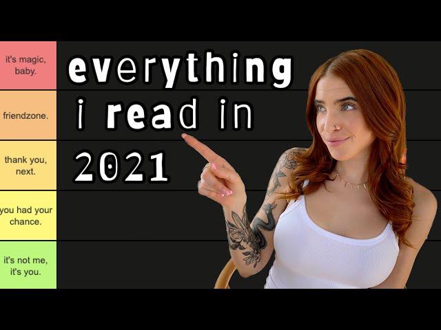 ranking all 140 books i read last year!