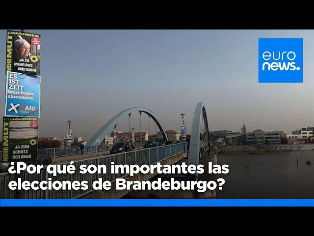 ¿Por qué son importantes las elecciones de Brandeburgo? Se espera que ganen los partidos p…